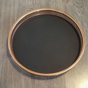 Copper craft guild make up perfume holder